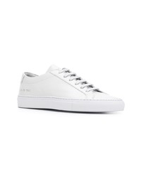 Baskets basses en cuir grises Common Projects