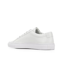 Baskets basses en cuir grises Common Projects