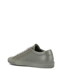 Baskets basses en cuir grises Common Projects