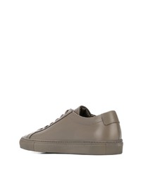 Baskets basses en cuir grises Common Projects