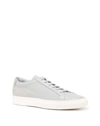 Baskets basses en cuir grises Common Projects