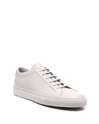 Baskets basses en cuir grises Common Projects