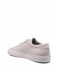 Baskets basses en cuir grises Common Projects