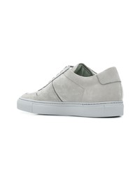 Baskets basses en cuir grises Common Projects