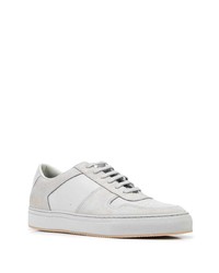 Baskets basses en cuir grises Common Projects