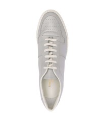 Baskets basses en cuir grises Common Projects