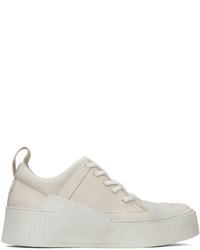 Baskets basses en cuir grises Boris Bidjan Saberi