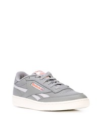 Baskets basses en cuir grises Reebok