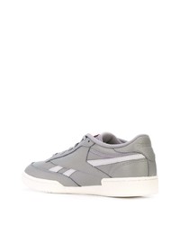 Baskets basses en cuir grises Reebok