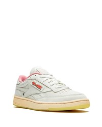 Baskets basses en cuir grises Reebok