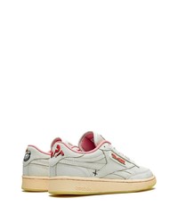 Baskets basses en cuir grises Reebok