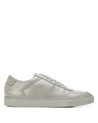 Baskets basses en cuir grises Common Projects