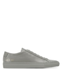 Baskets basses en cuir grises Common Projects