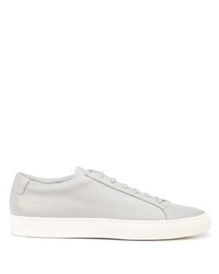 Baskets basses en cuir grises Common Projects