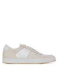 Baskets basses en cuir grises Common Projects