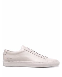 Baskets basses en cuir grises Common Projects