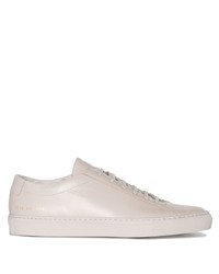 Baskets basses en cuir grises Common Projects