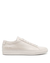 Baskets basses en cuir grises Common Projects