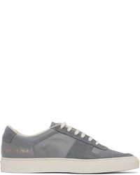 Baskets basses en cuir grises Common Projects