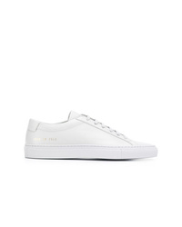 Baskets basses en cuir grises Common Projects