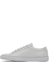 Baskets basses en cuir grises Common Projects