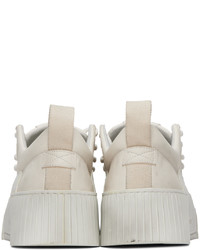 Baskets basses en cuir grises Boris Bidjan Saberi