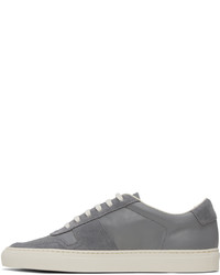 Baskets basses en cuir grises Common Projects