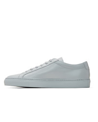 Baskets basses en cuir grises Common Projects