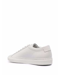 Baskets basses en cuir grises Common Projects