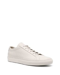 Baskets basses en cuir grises Common Projects