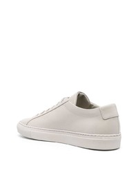 Baskets basses en cuir grises Common Projects