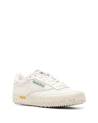 Baskets basses en cuir grises Reebok