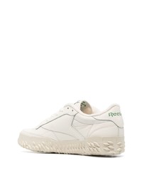 Baskets basses en cuir grises Reebok