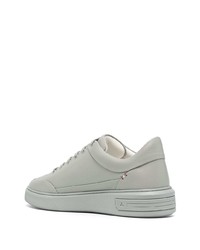 Baskets basses en cuir grises Bally