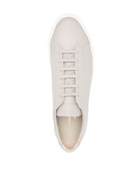 Baskets basses en cuir grises Common Projects