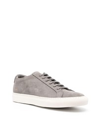 Baskets basses en cuir grises Common Projects