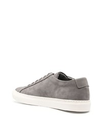 Baskets basses en cuir grises Common Projects