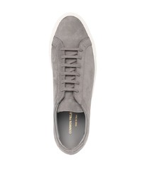 Baskets basses en cuir grises Common Projects