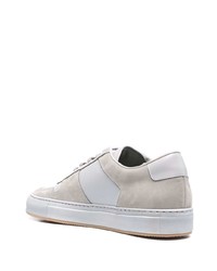 Baskets basses en cuir grises Common Projects