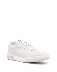 Baskets basses en cuir grises Filling Pieces