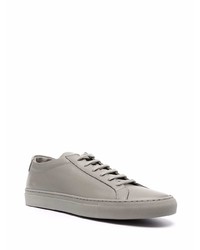 Baskets basses en cuir grises Common Projects