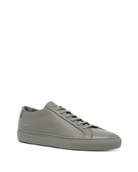 Baskets basses en cuir grises Common Projects