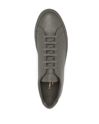 Baskets basses en cuir grises Common Projects