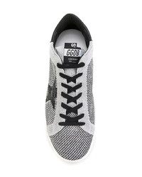 Baskets basses en cuir grises Golden Goose Deluxe Brand