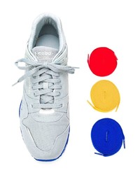 Baskets basses en cuir grises Reebok