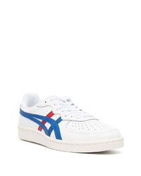 Baskets basses en cuir imprimées blanches Onitsuka Tiger