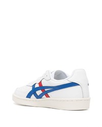 Baskets basses en cuir imprimées blanches Onitsuka Tiger