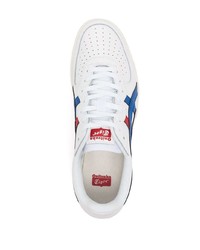 Baskets basses en cuir imprimées blanches Onitsuka Tiger