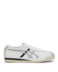 Baskets basses en cuir imprimées blanches Onitsuka Tiger