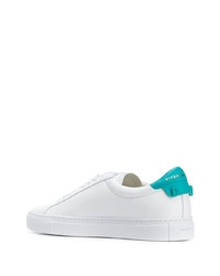 Baskets basses en cuir imprimées blanches Givenchy